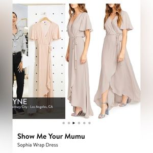 Show Me Your Mumu Sophia Wrap Dress size small